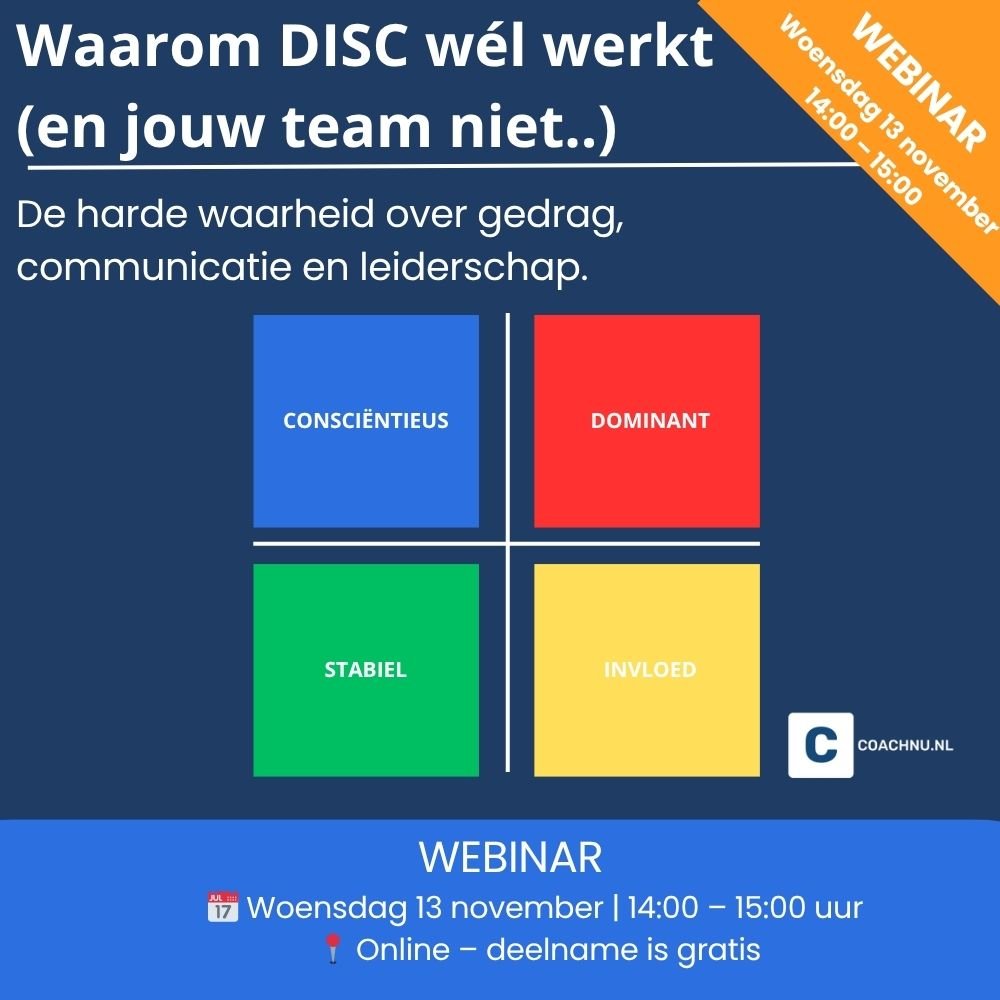 Webinar DISC